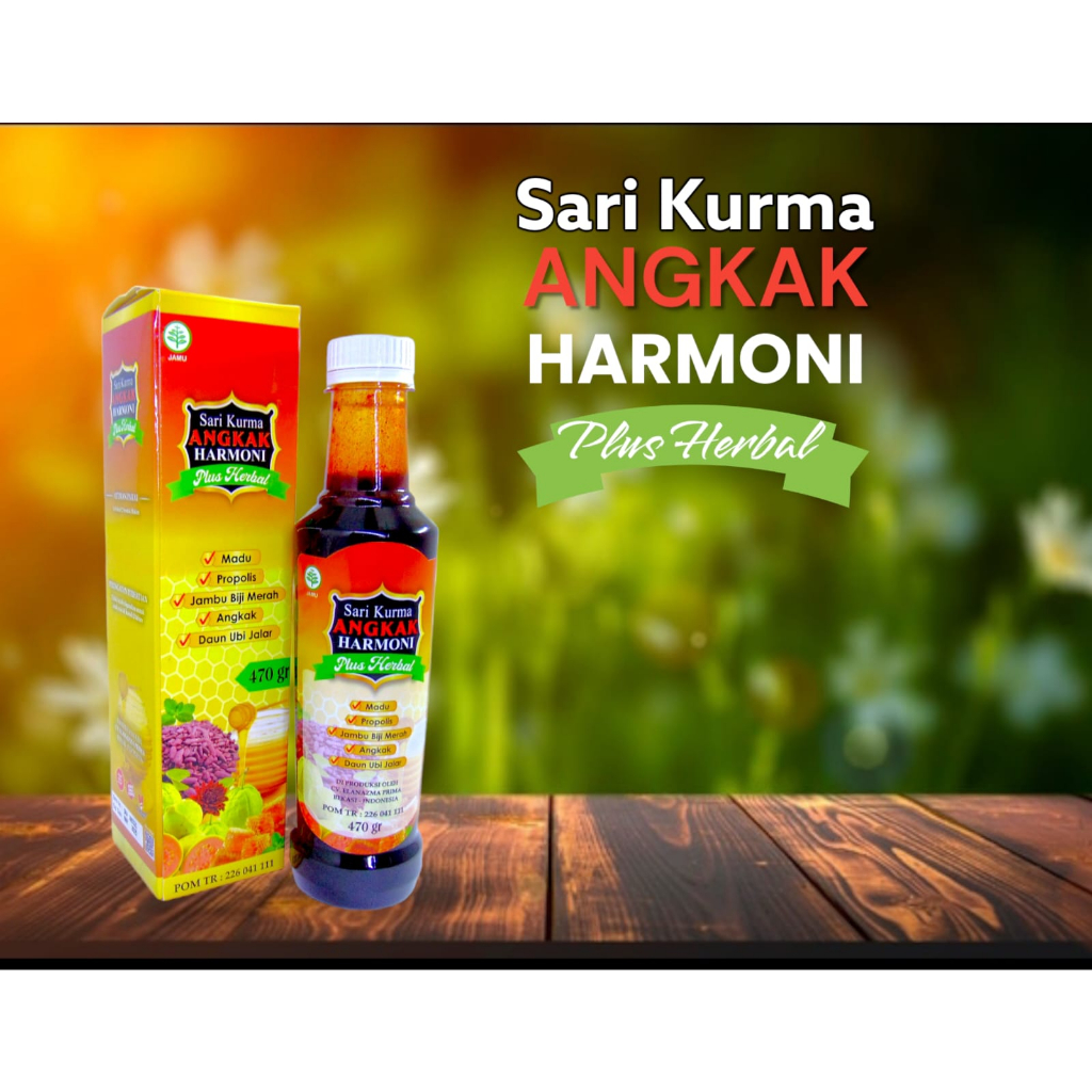 

Sari Kurma Madu Angkak Harmoni 470 gr Asli