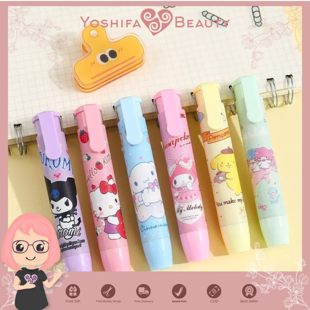 

Penghapus Mekanik | Penghapus Setip Eraser Mekanik Lucu Cute Imut