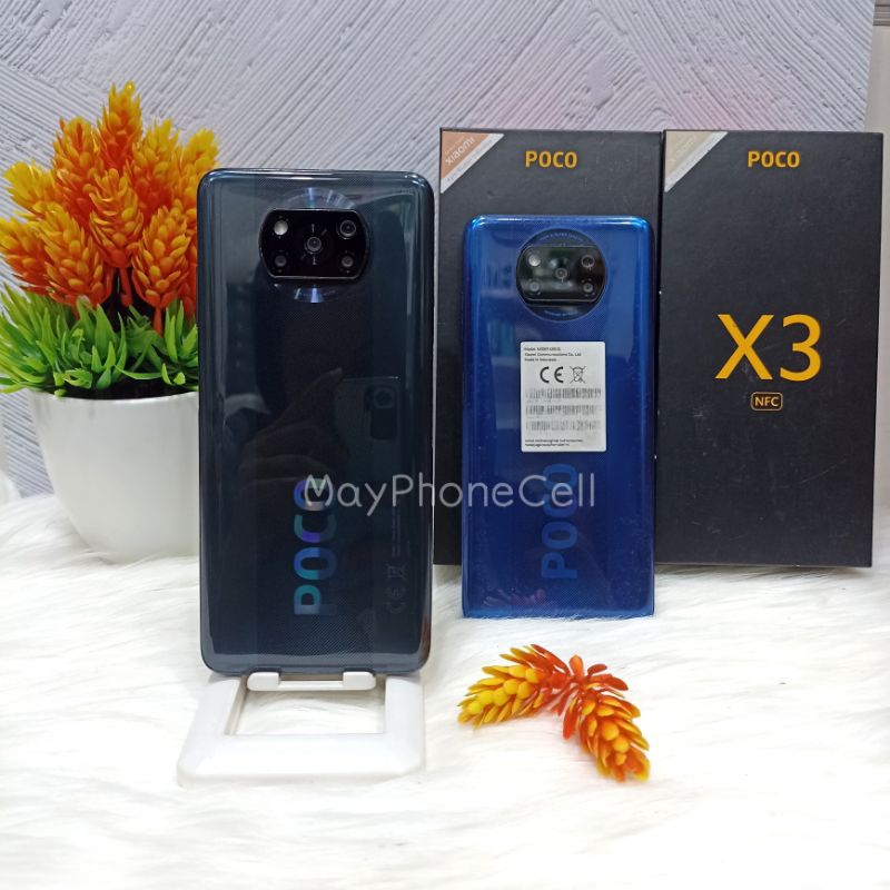 Poco X3 NFC Ram 8GB Internal 128B 8/128 6/128 6/64 Handphone Second Bekas Fullset Batangan ex Garansi Resmi