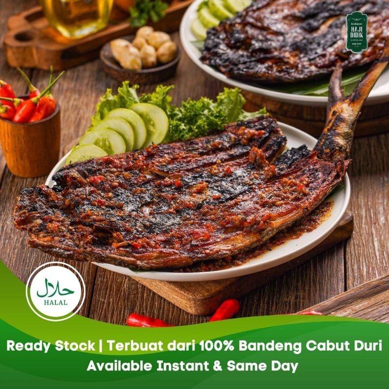 

Bandeng Bakar Bumbu Rica - Matang Halal Tanpa Pengawet Tanpa MSG Gluten Free