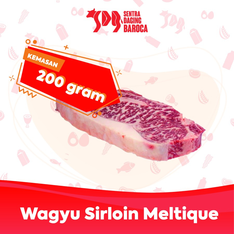 

Wagyu Sirloin Meltique 200 Gram