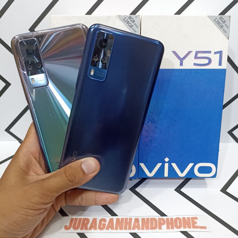 Vivo Y51 / Y51A 8/128GB Hp Second Seken Bekas Fullset