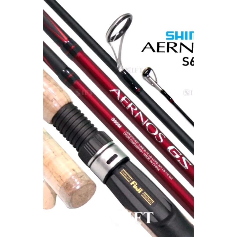 Joran SHIMANO AERNOS GS 602 [2022] Full Fuji + Seat / Joran Galatama