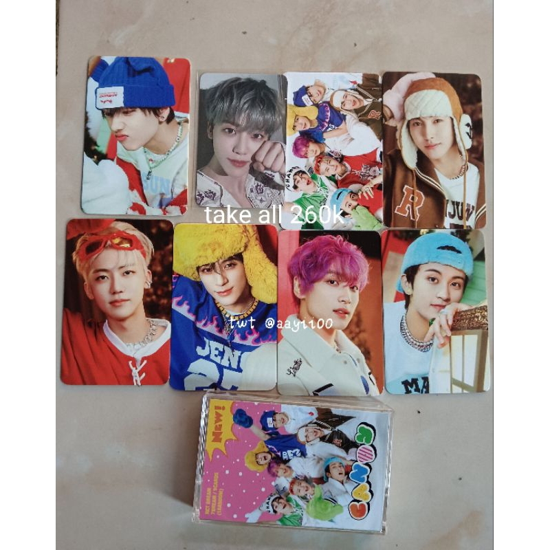 want to sale md candy Cassette tape set unsealed pc se jaemin jeno haechan mark renjun chenle jisung