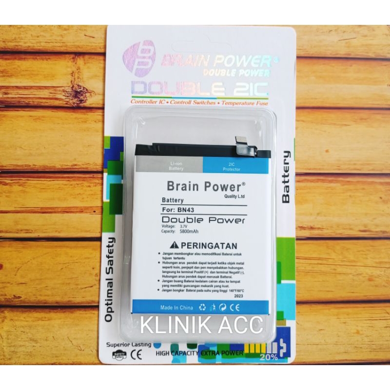 BATRE BATRE / XIAOMI REDMI NOTE 4X BN 43 DOUBEL POWER / BATRE BATRE