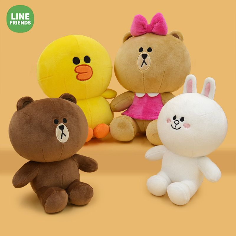 BONEKA BROWN CONY & SALLY ORIGINAL LINE IMPORT (30CM)