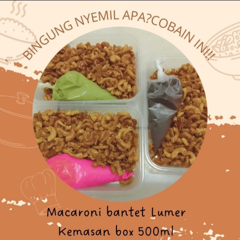 

Macaroni bantet lumer manis kemasan 500ml