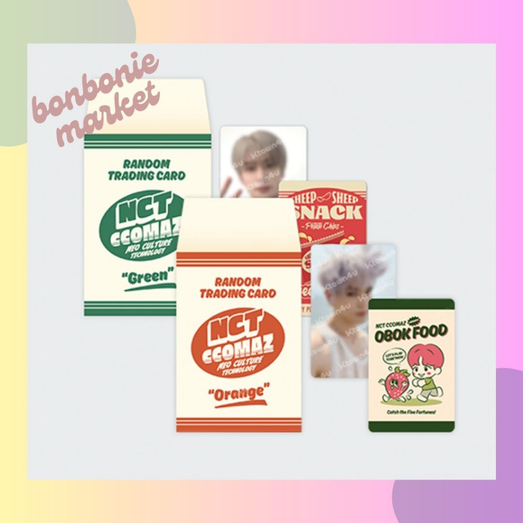 NCT - [CCOMAZ GROCERY STORE 2nd MD] RANDOM TRADING CARD SET (sealed)