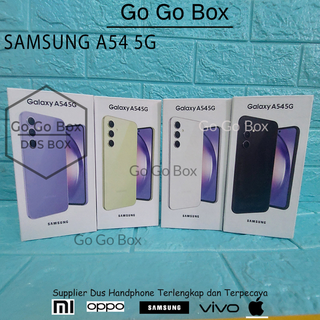 DUS DUSBOX SAMSUNG A54 5G -GRATIS STICKER- DAN FULLSET(CHARGER + EARPHONE) -BOX SAMSUNG