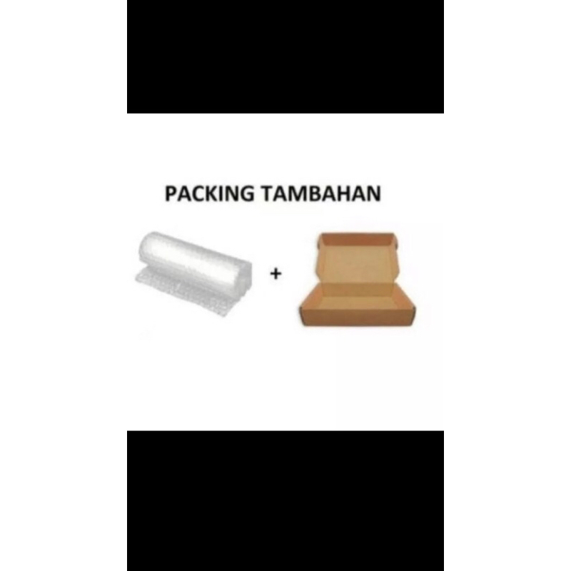 

tambahan bubble wrap x kardus
