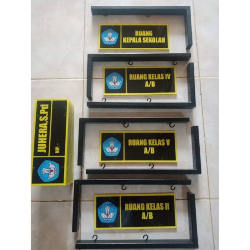 PLANG NAMA RUANG KELAS / KANTOR