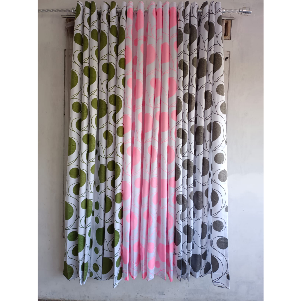 Promo Murah Gorden Blazer Kekinian Full Blackout Anti UV, Bahan Tebal Jatuh Elegan, Harga Terjangkau