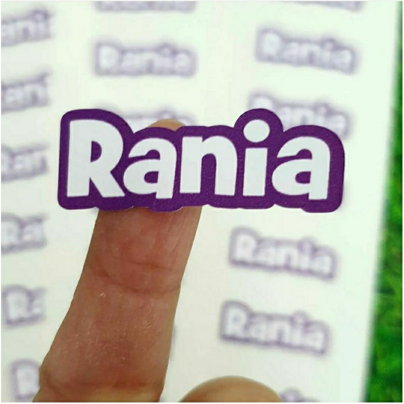 

CUTTING Label Nama