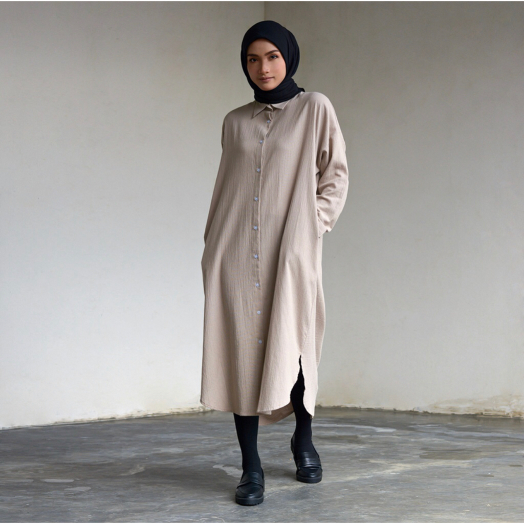 Oversize Dress - Shirt Dress - Linen Tunik - Oversize Tunik Midi Dress Linen Oversize Dress Premium