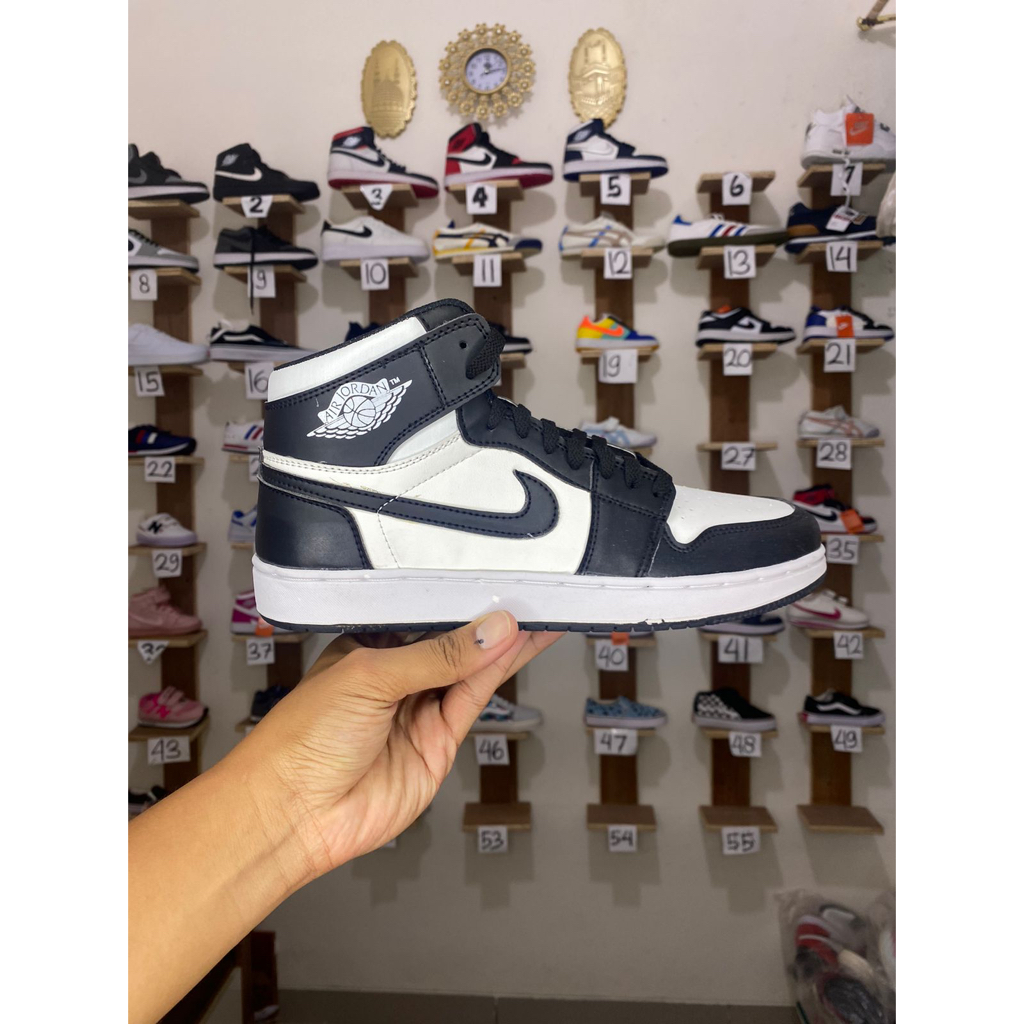 SEPATU AJ 1 HIGH PANDA DEWASA