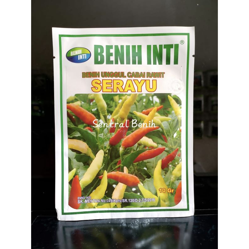 Cabe Rawit Putih Serayu 10Gram - Cap Benih Inti