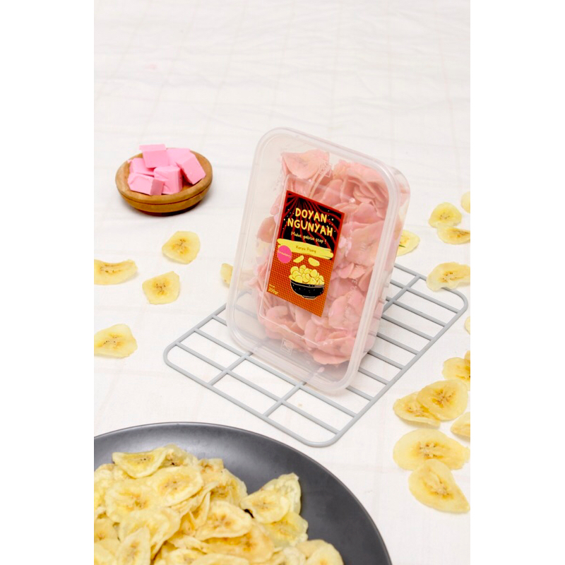 

Keripik Pisang strawberry 200 gr