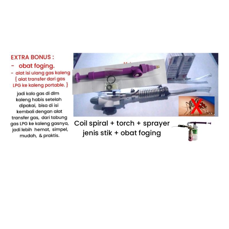 FOGING/FOGING SEDERHANA + EXTRA BONUSNYA.