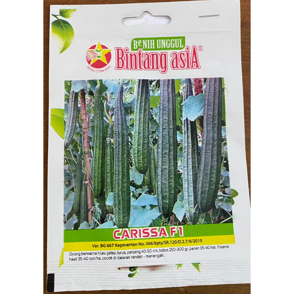 Benih oyong/gambas CARISSA F1 2 gr BINTANG ASIA
