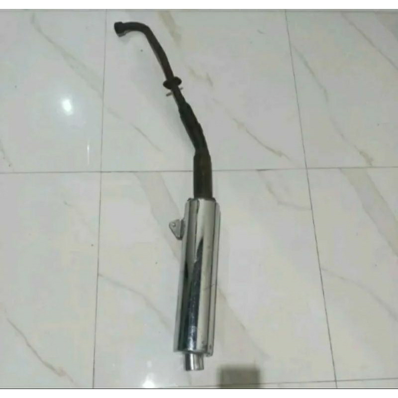 knalpot standar Supra x 125 ORI copotan