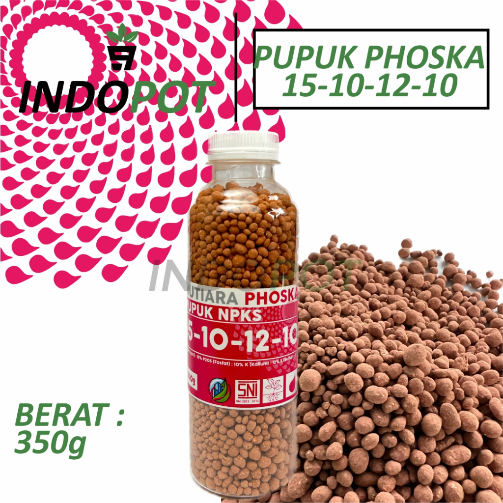 Pupuk NPK Phoska 15-10-12-10 Pupuk Majemuk Subsidi Pupuk Tanaman Hias