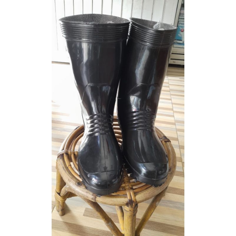 SEPATU AP BOOTS HITAM PENDEK