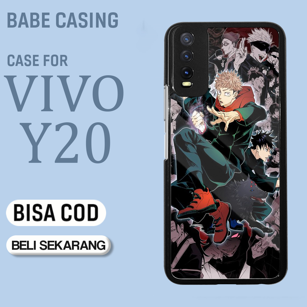 Case Vivo Y20 Motif Animejjtsu Aesthetic Case Hp Kondom Hp Case Aesthetic Case Anime Pelindung Hp Ca