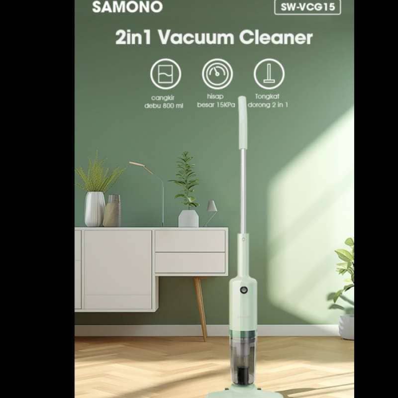 SAMONO SW-VCG15 2IN1 Vacum Cleaner Anti Dust