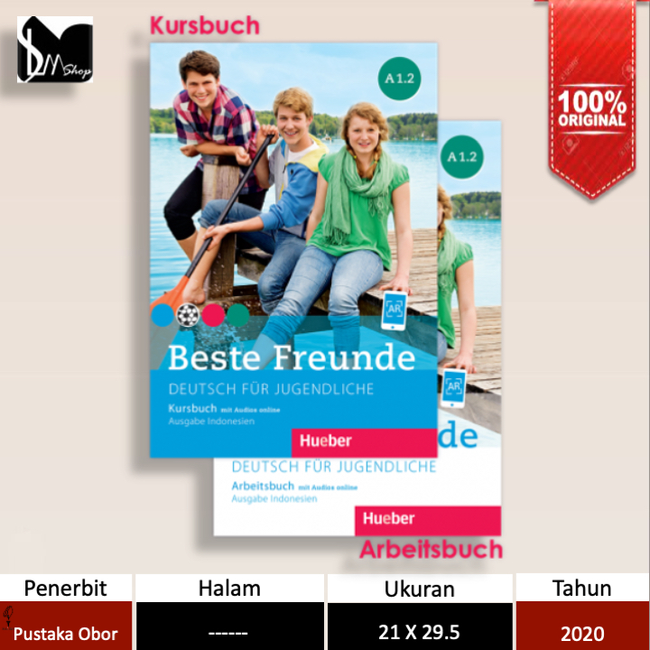 Baku Beste Freunde A1.2 | Kursbuch & Arbeitsbuch | Isi 2 Buku | Bhs.Jerman