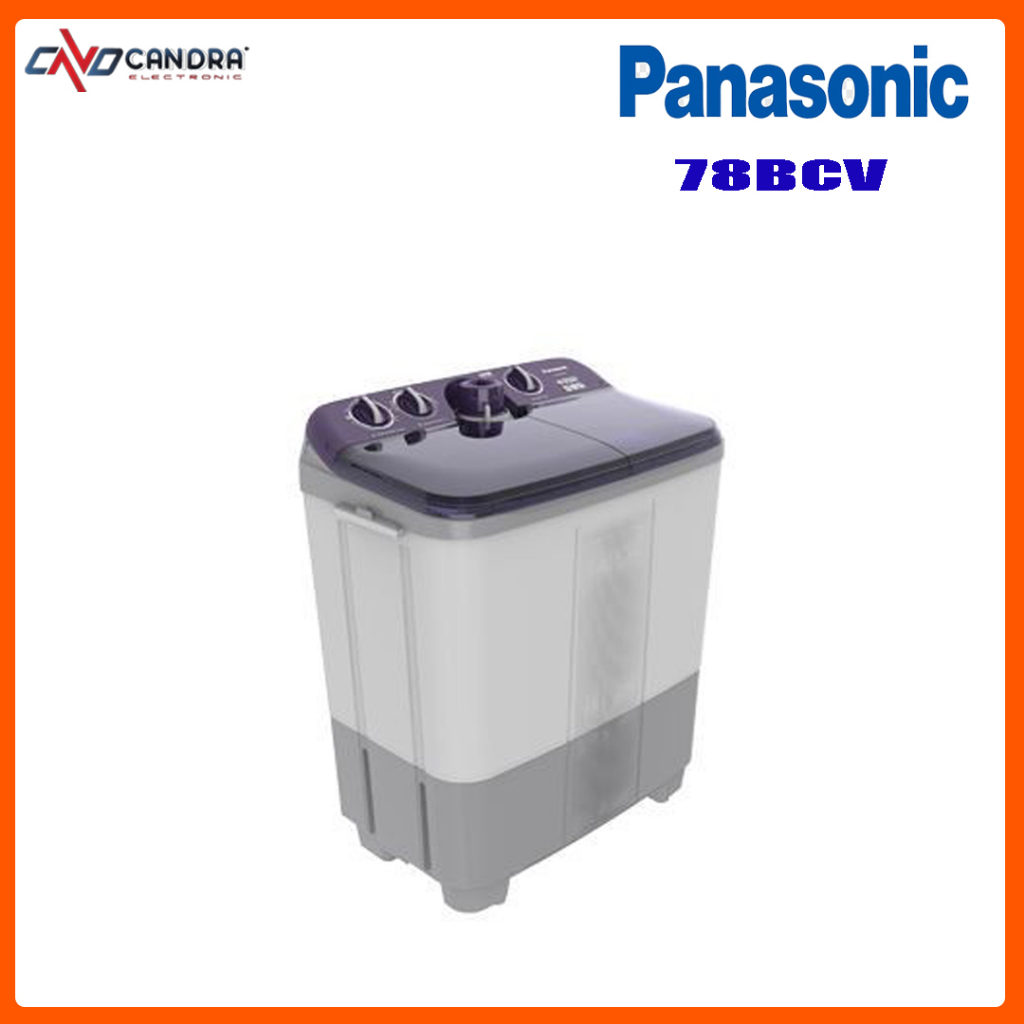 Mesin cuci 2 Tabung 7,5kg PANASONIC NAW-78BCV