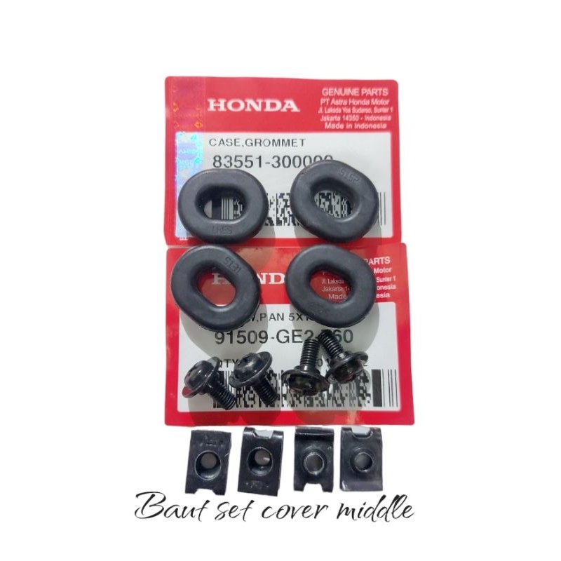Baut Set Cover Body Midlle Kanan Kiri Honda CBR 150 OLD Thailand