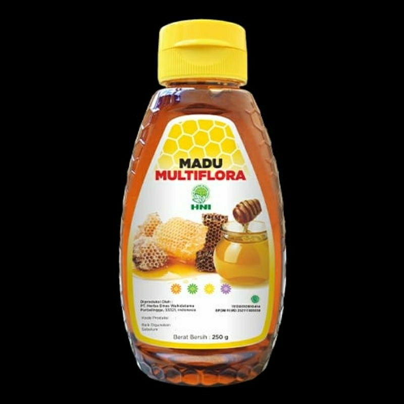 

MADU ASLI MULTIFLORA MULTI FLORA HNI HPAI ORIGINAL NATURAL HONEY