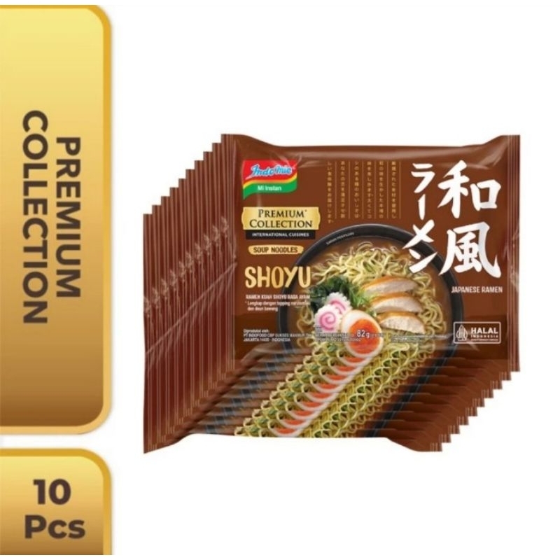 

Indomie Premium Collection Shoyu Ramen 10 Pc