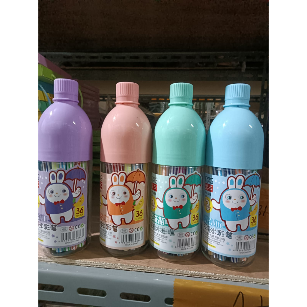 

KK Spidol Warna Warni Kemasan Botol Alat Lukis Alat Tulis Anak isi 36 PCS