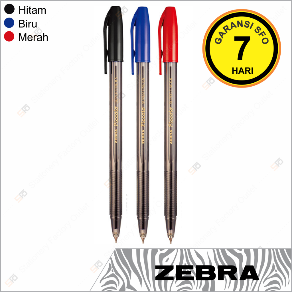 

Pen Zebra Piccolo 0.5mm - SFO Semarang Official