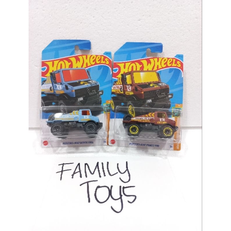 HOT WHEELS ORIGINAL HOT WHEELS MERCEDES BENZ UNIMOG 1300