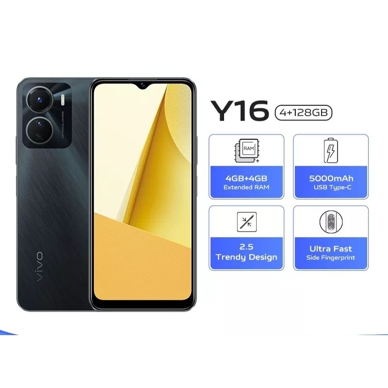 vivo y16 ram 4/128