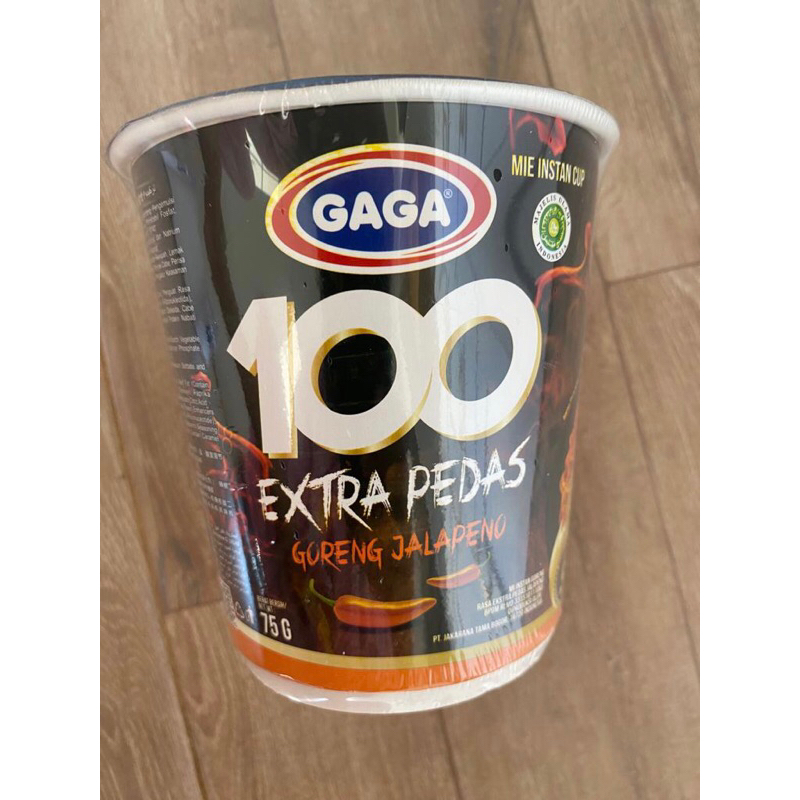 

gaga 100 mie cup goreng jalapeno