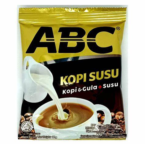 

KOPI ABC SUSU 31gr RENCENGAN