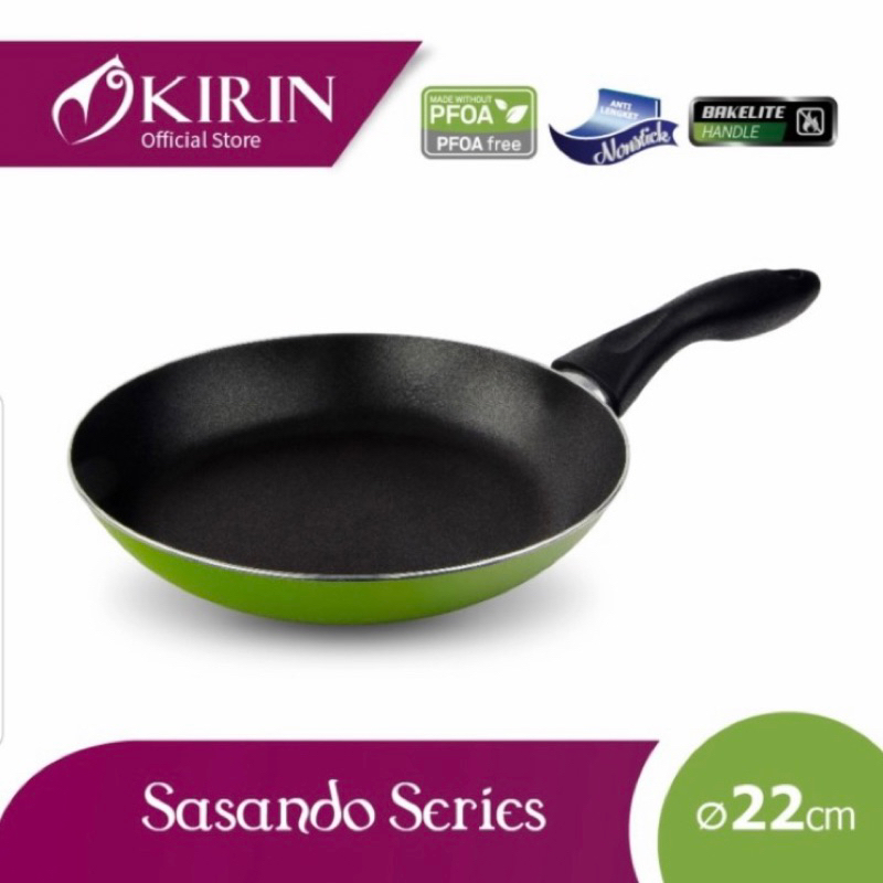 Kirin - Teflon Kirin 22 Cm Frypan Sasando Series