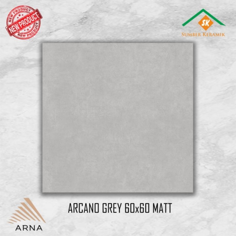 Granite lantai 60x60 Arcano grey / Arna / Matt