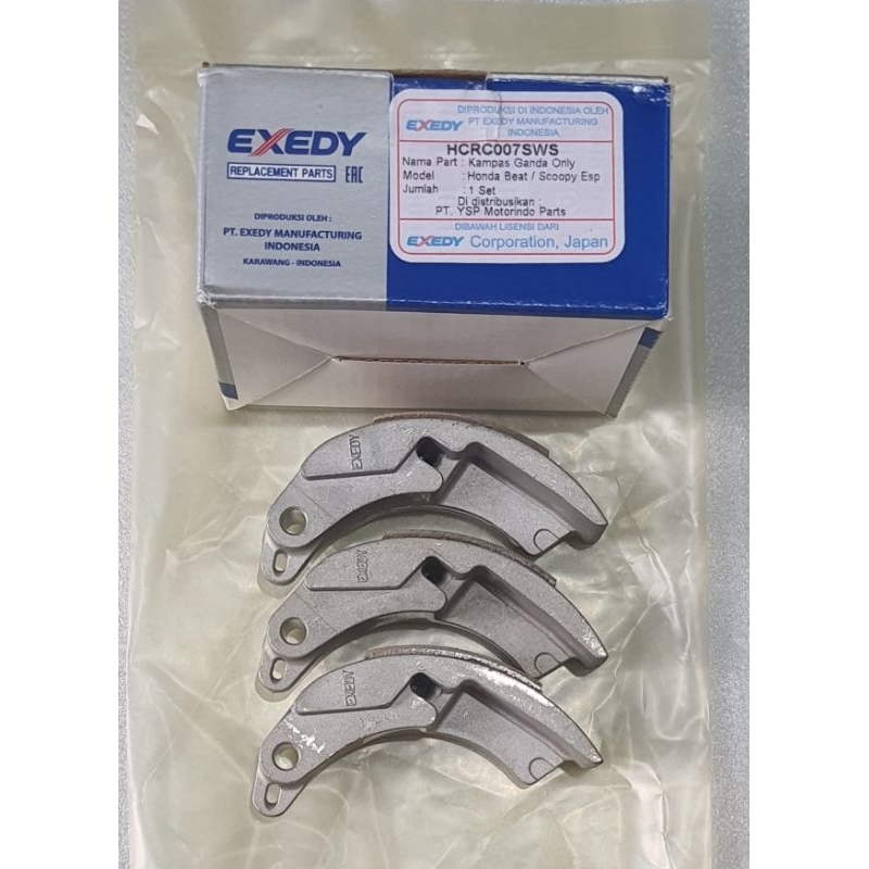 kampas ganda scoopy esp k16 exedy