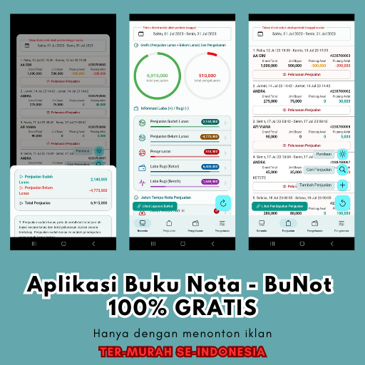 

aplikasi buku nota, buku kwitansi, surat jalan