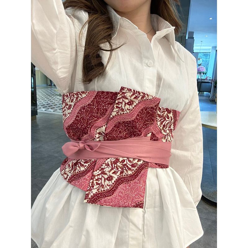 [ARMEÉ.CO] OBI belt fashion wanita / obi belt batik bahan / ikat pinggang obi / obi belt batik / obi