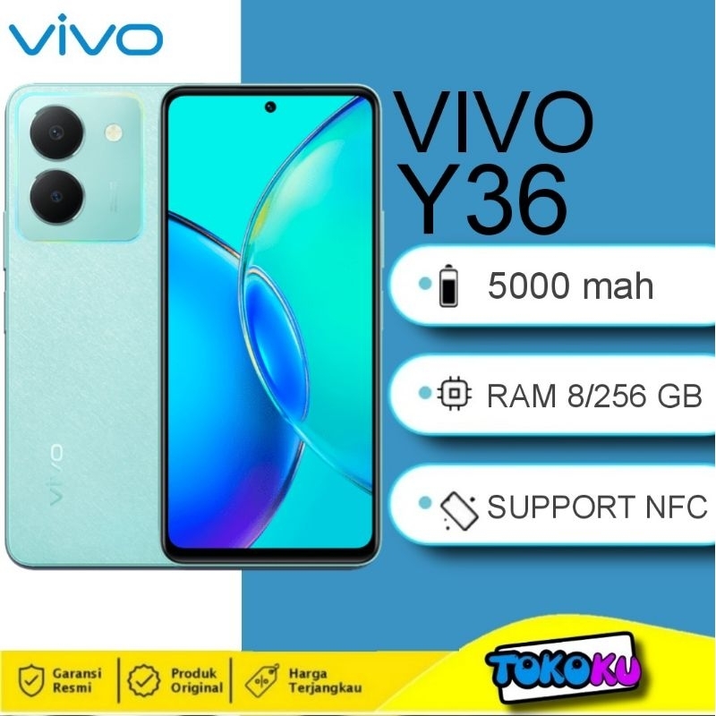 VIVO Y36 5G RAM 8/256 GB