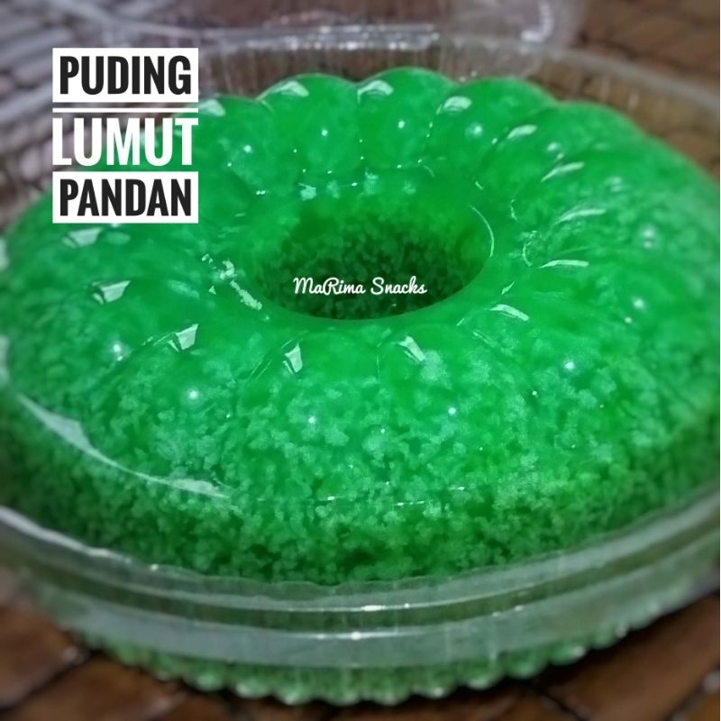 

Puding Lumut Pandan