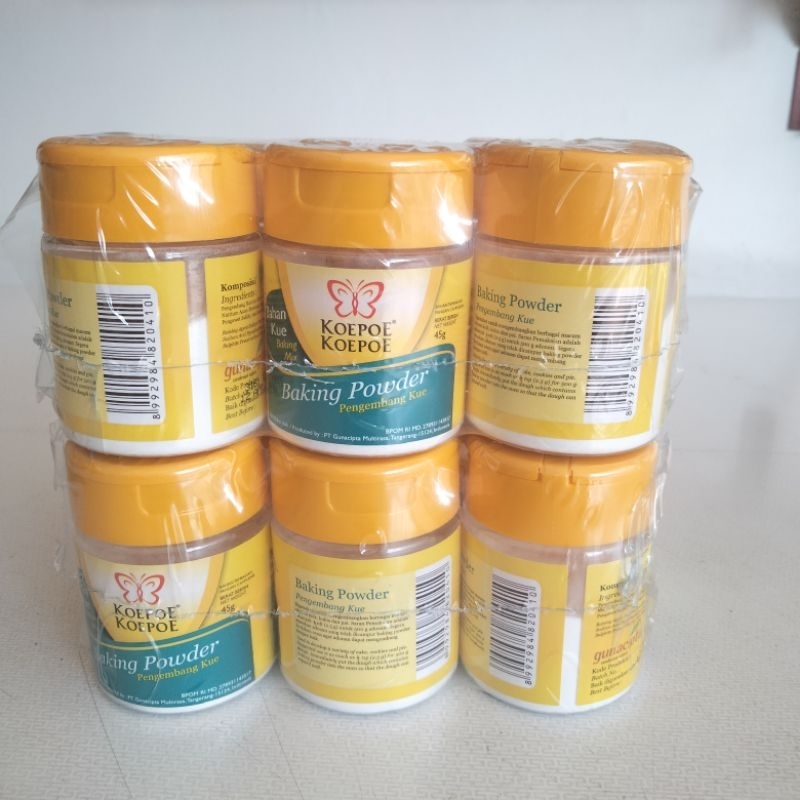 

Koepoe-koepoe baking powder 45gr