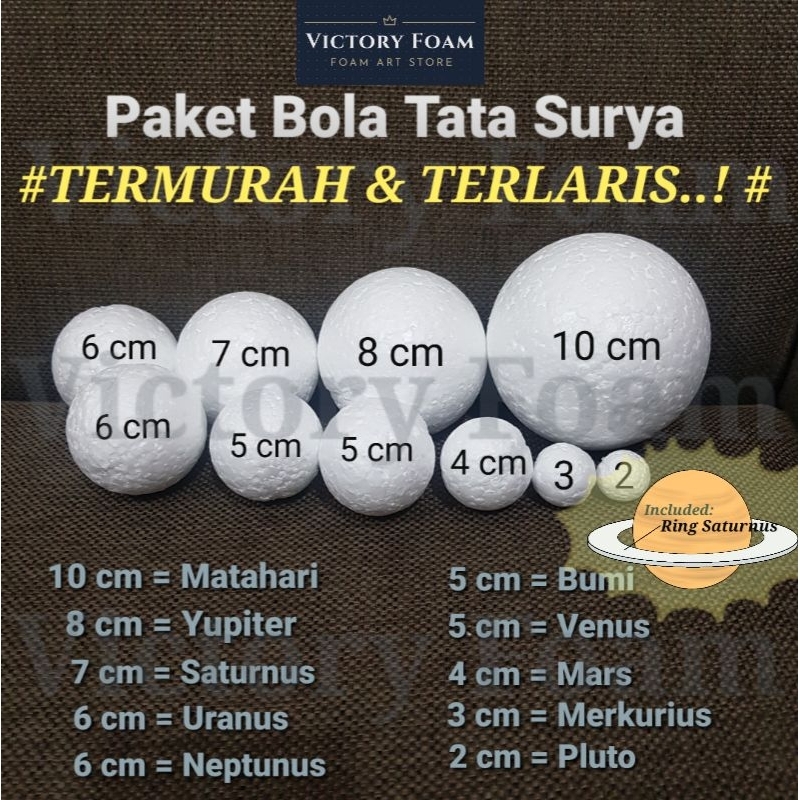 Paket Bola Tata Surya Besar