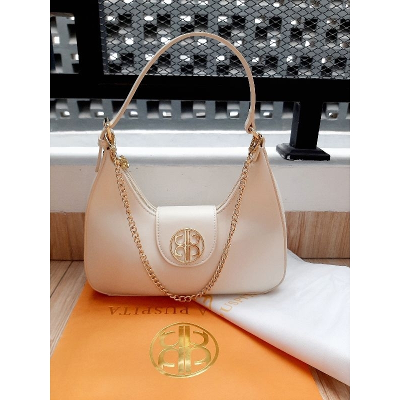 Nada puspita -cathy bag medium - bone