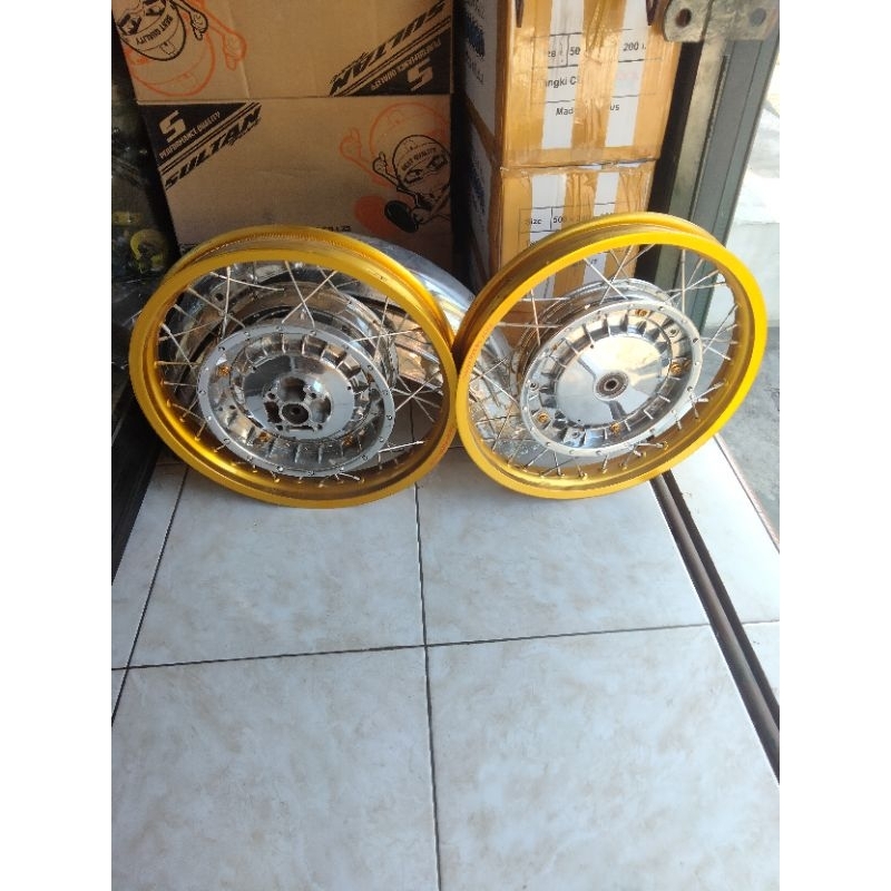 roda depan belakang vespa custom supra x dd scorpio cb modif